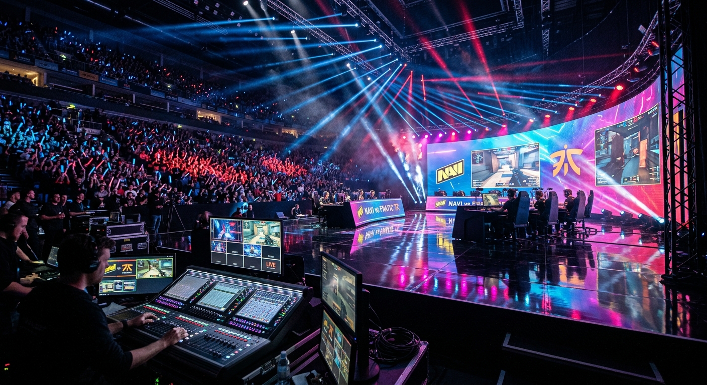 eSports tournament stage