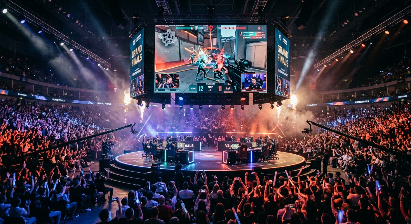eSports tournament stage