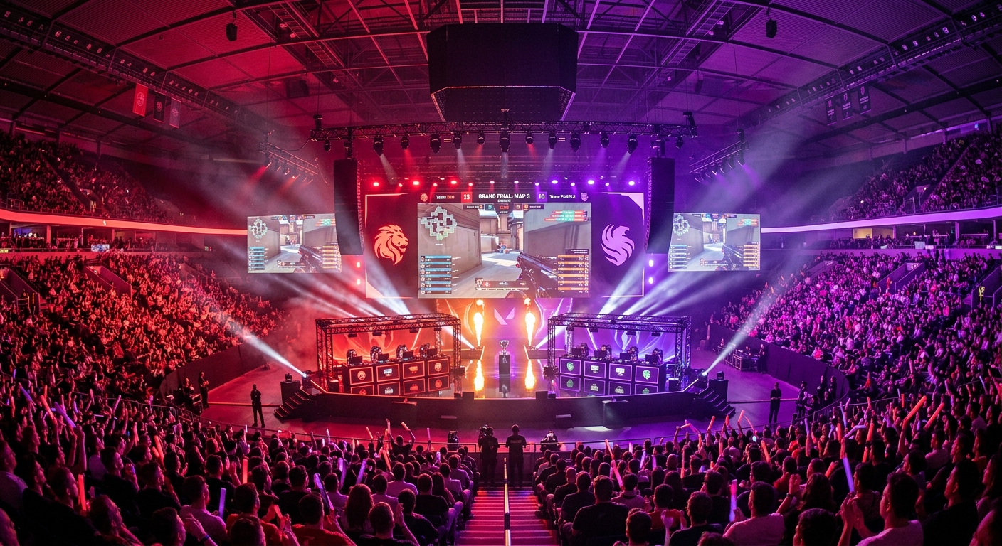 eSports tournament stage