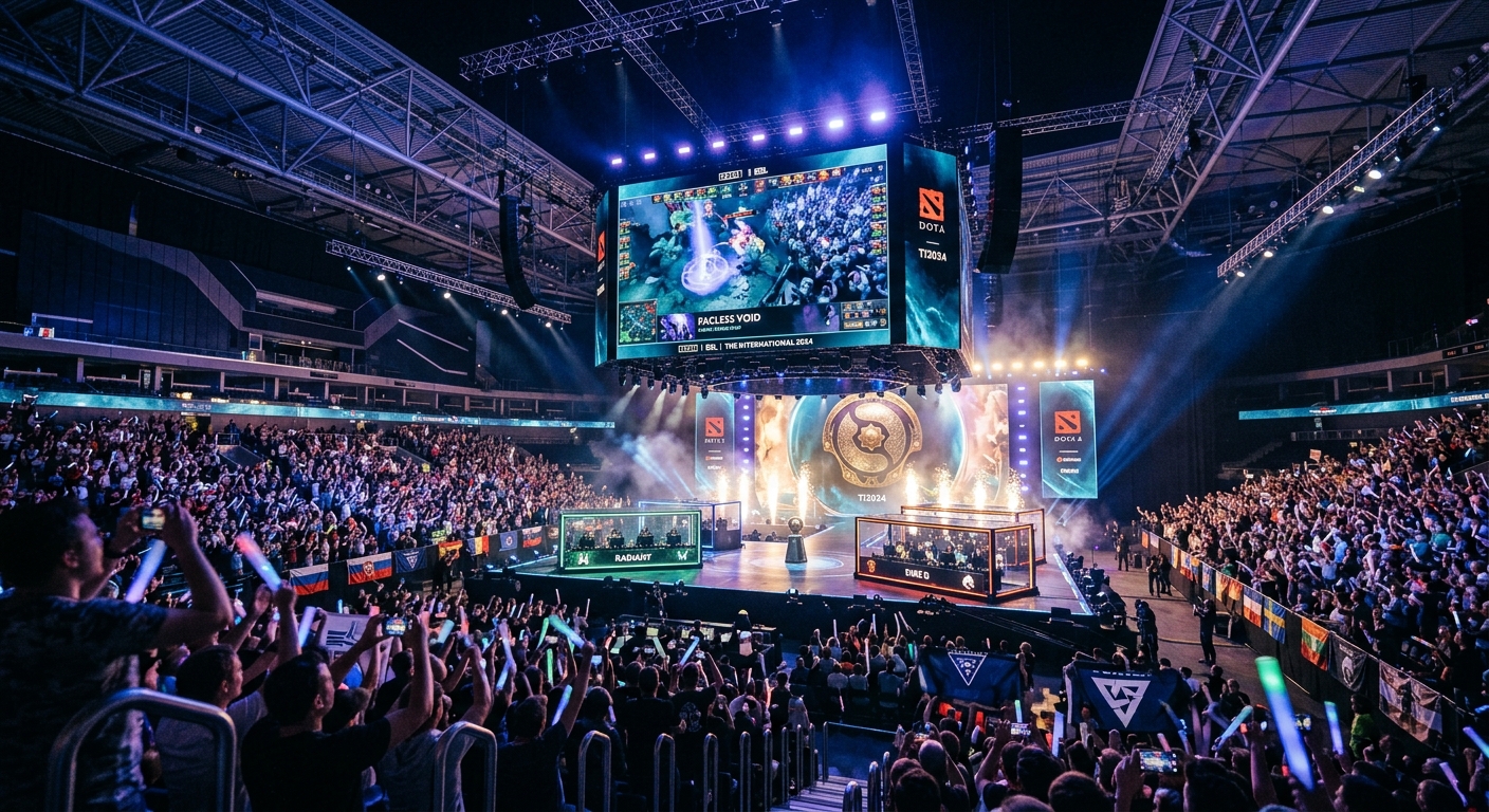 eSports tournament stage